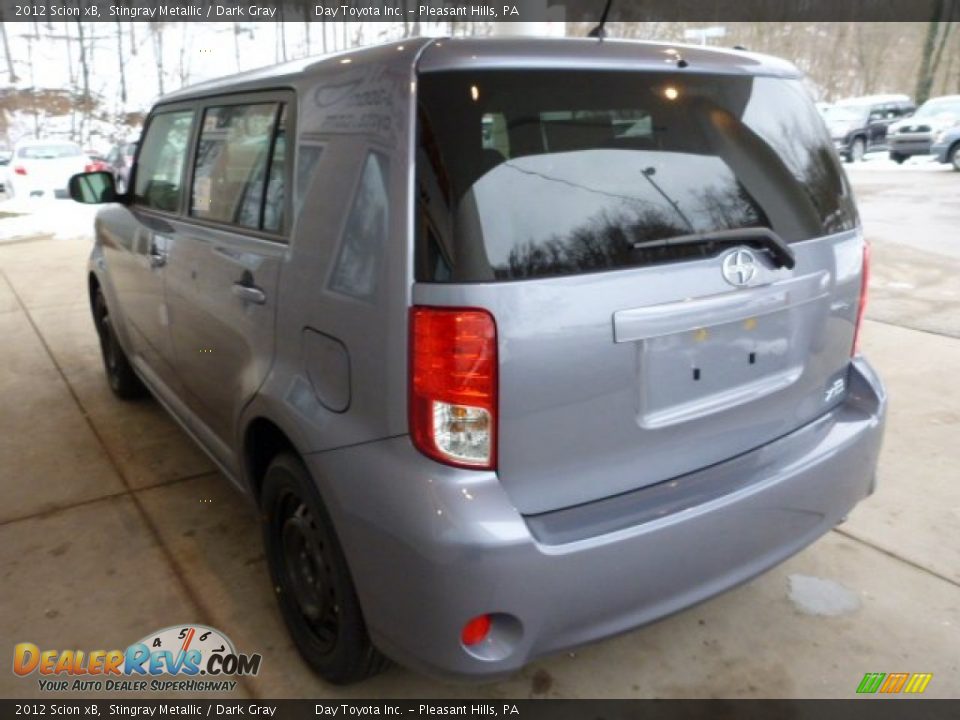 2012 Scion xB Stingray Metallic / Dark Gray Photo #4