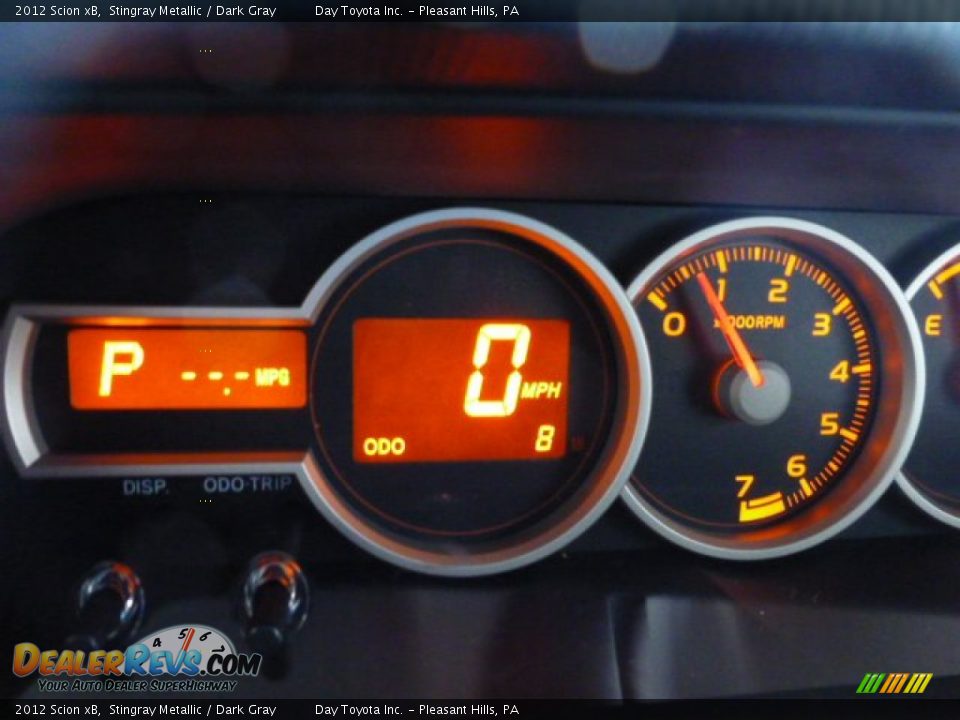2012 Scion xB Stingray Metallic / Dark Gray Photo #19