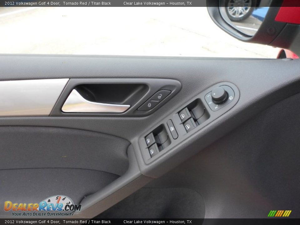 2012 Volkswagen Golf 4 Door Tornado Red / Titan Black Photo #20