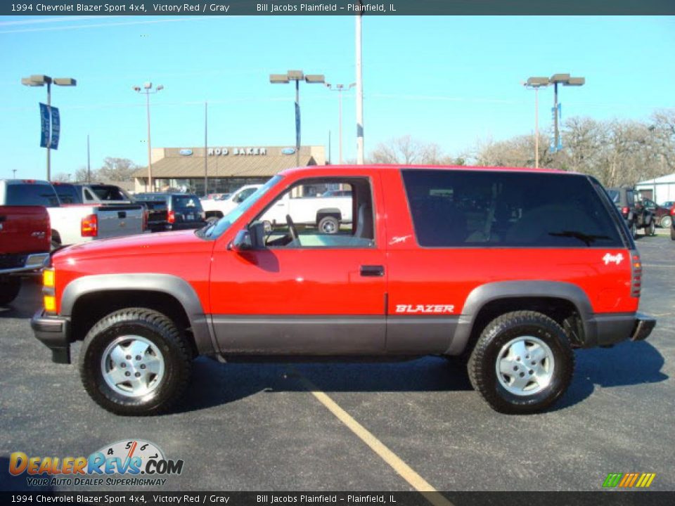 1994 Chevrolet Blazer Sport 4x4 Victory Red / Gray Photo #1