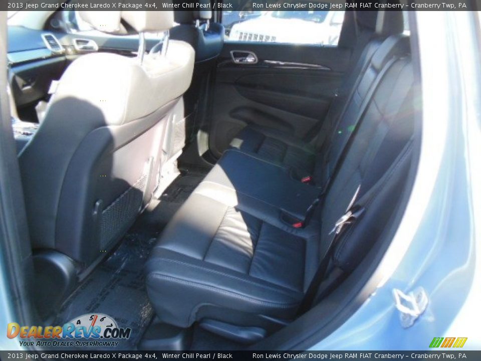 2013 Jeep Grand Cherokee Laredo X Package 4x4 Winter Chill Pearl / Black Photo #13