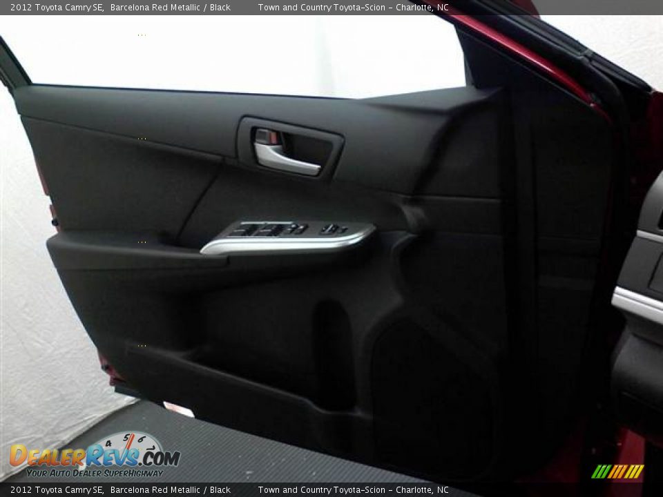 2012 Toyota Camry SE Barcelona Red Metallic / Black Photo #9