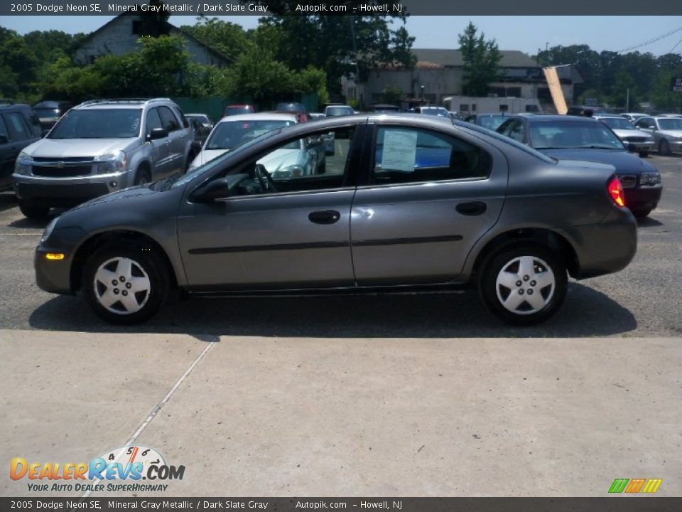 2005 Dodge Neon SE Mineral Gray Metallic / Dark Slate Gray Photo #7