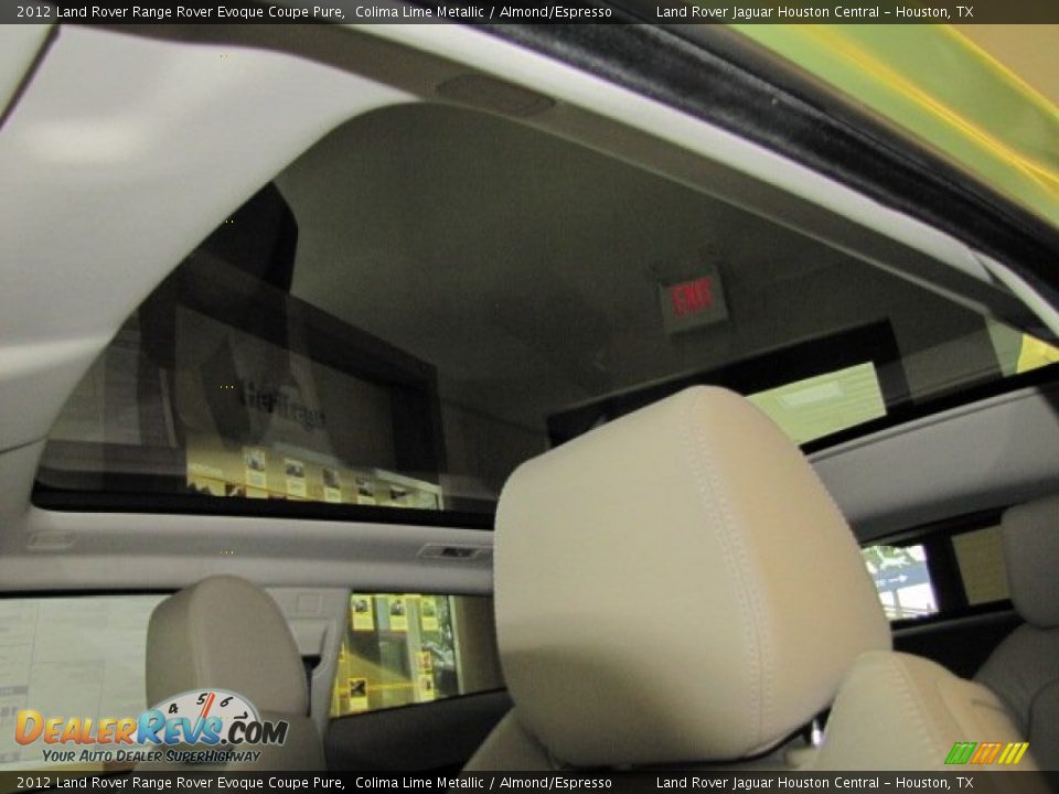 Sunroof of 2012 Land Rover Range Rover Evoque Coupe Pure Photo #8