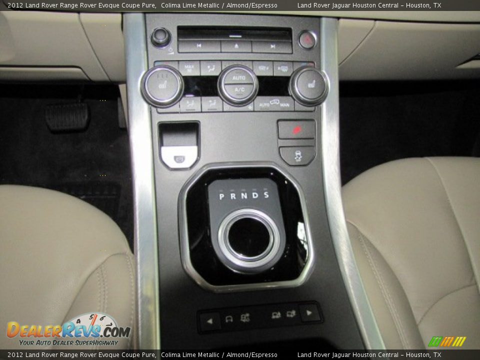 Controls of 2012 Land Rover Range Rover Evoque Coupe Pure Photo #11