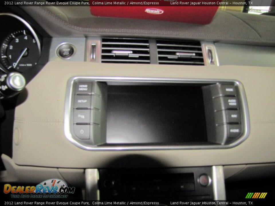 Controls of 2012 Land Rover Range Rover Evoque Coupe Pure Photo #13