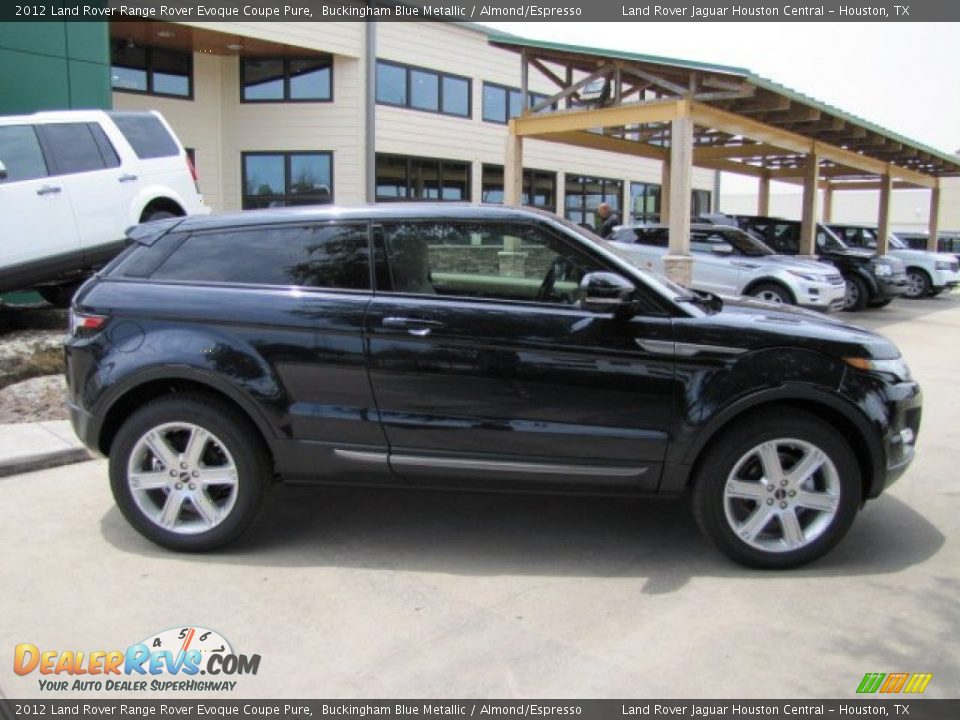 Buckingham Blue Metallic 2012 Land Rover Range Rover Evoque Coupe Pure Photo #5