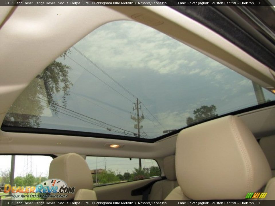 Sunroof of 2012 Land Rover Range Rover Evoque Coupe Pure Photo #9
