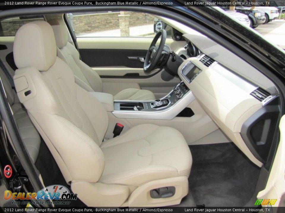 Front Seat of 2012 Land Rover Range Rover Evoque Coupe Pure Photo #11