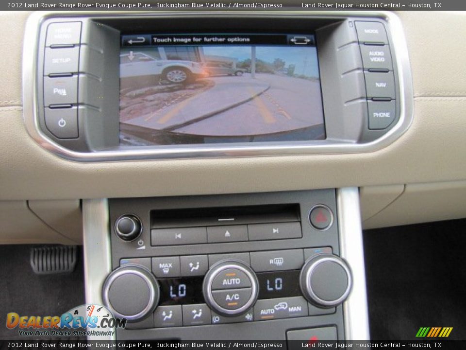 Controls of 2012 Land Rover Range Rover Evoque Coupe Pure Photo #13