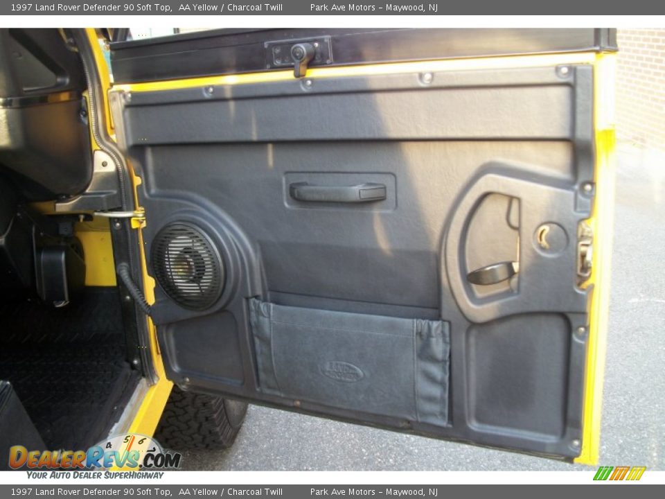 Door Panel of 1997 Land Rover Defender 90 Soft Top Photo #12