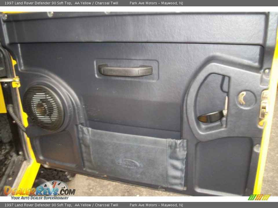 Door Panel of 1997 Land Rover Defender 90 Soft Top Photo #27