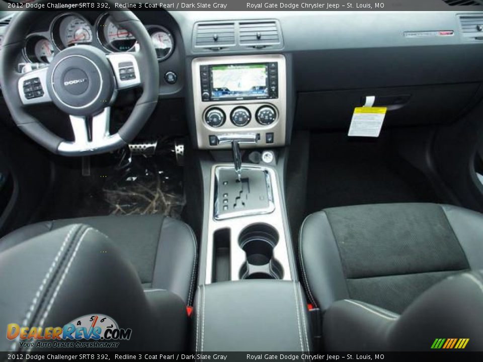2012 Dodge Challenger SRT8 392 Redline 3 Coat Pearl / Dark Slate Gray Photo #12