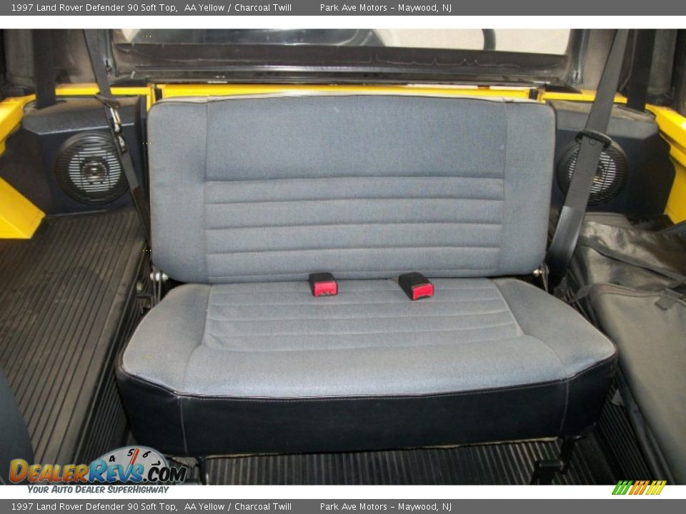 Rear Seat of 1997 Land Rover Defender 90 Soft Top Photo #29
