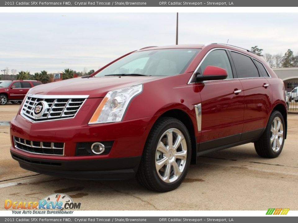 2013 Cadillac SRX Performance FWD Crystal Red Tintcoat / Shale/Brownstone Photo #1