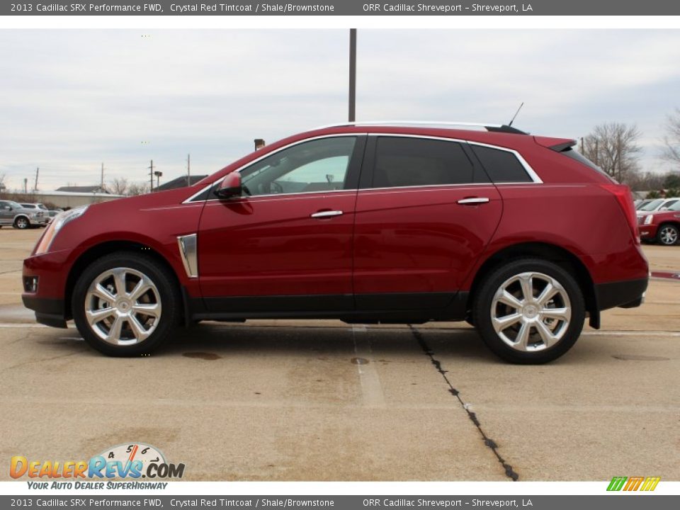 2013 Cadillac SRX Performance FWD Crystal Red Tintcoat / Shale/Brownstone Photo #5
