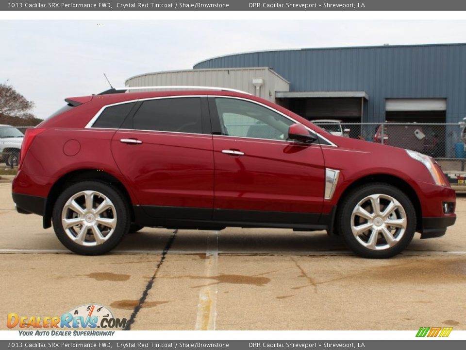 2013 Cadillac SRX Performance FWD Crystal Red Tintcoat / Shale/Brownstone Photo #6