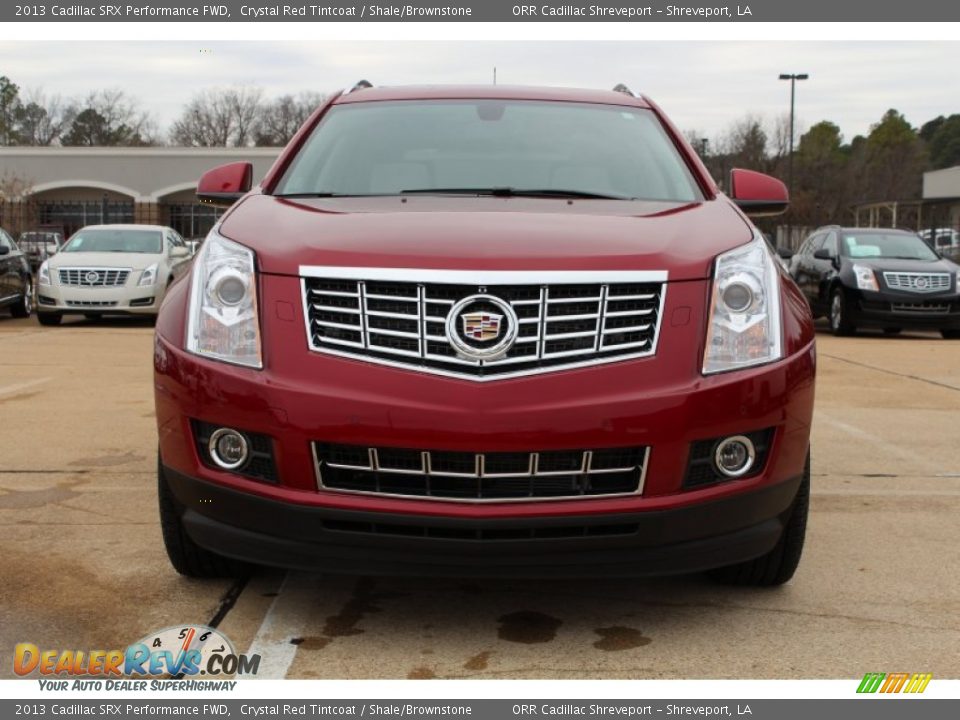 2013 Cadillac SRX Performance FWD Crystal Red Tintcoat / Shale/Brownstone Photo #7