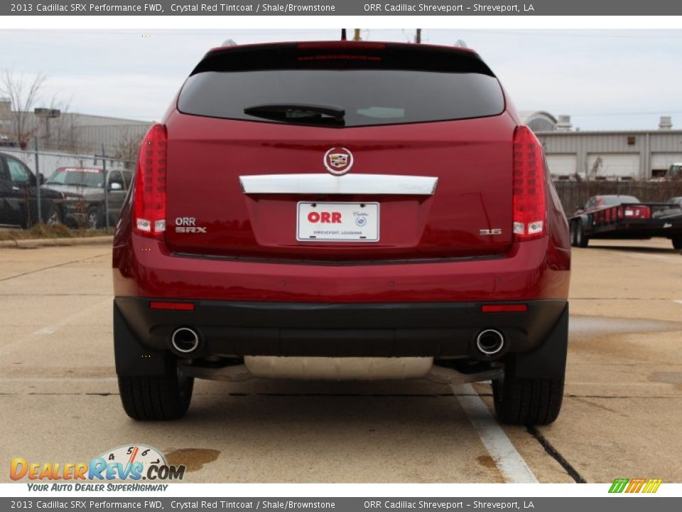 2013 Cadillac SRX Performance FWD Crystal Red Tintcoat / Shale/Brownstone Photo #8
