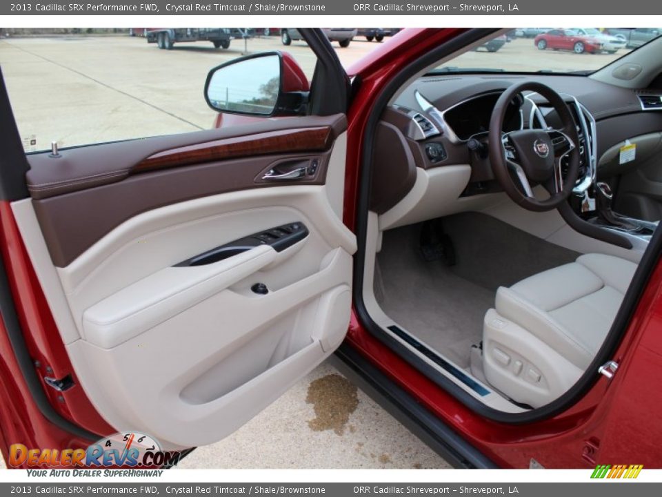 2013 Cadillac SRX Performance FWD Crystal Red Tintcoat / Shale/Brownstone Photo #10