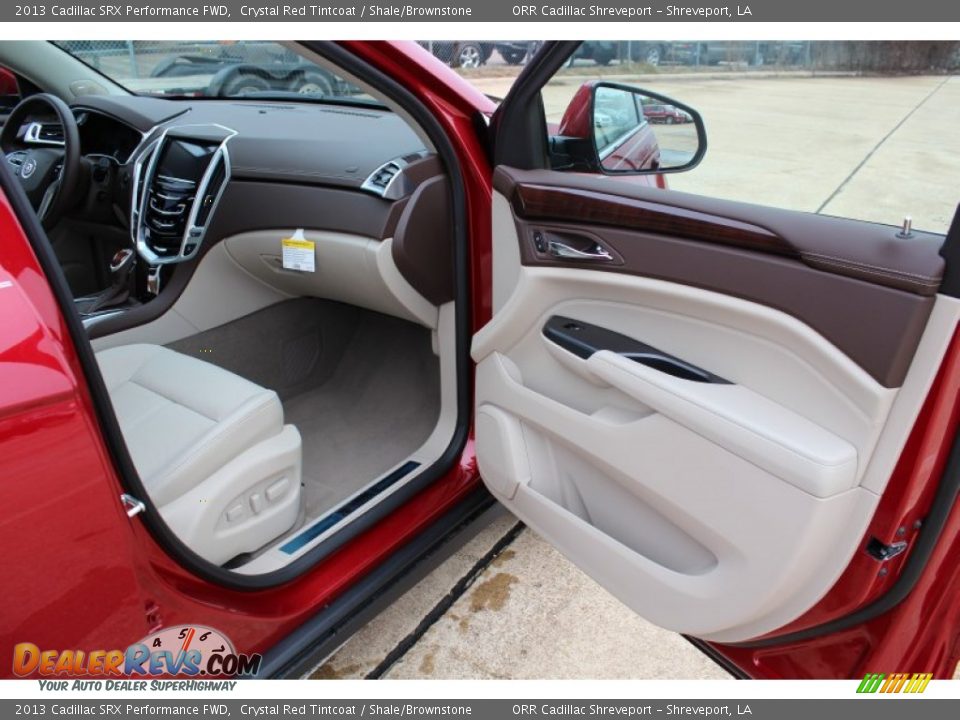 2013 Cadillac SRX Performance FWD Crystal Red Tintcoat / Shale/Brownstone Photo #12