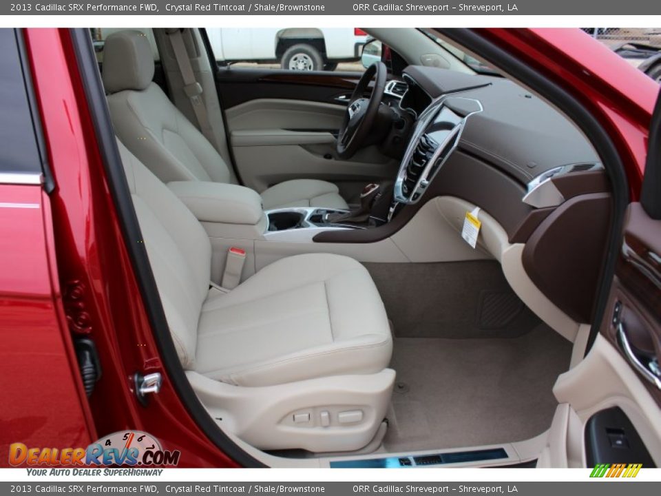 2013 Cadillac SRX Performance FWD Crystal Red Tintcoat / Shale/Brownstone Photo #13