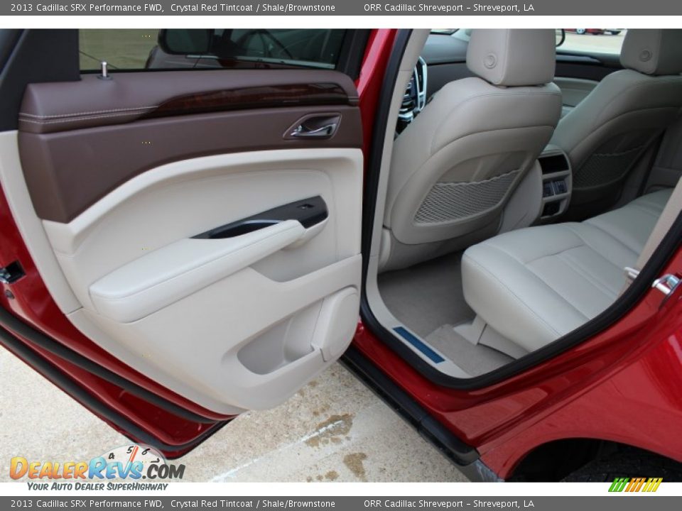 2013 Cadillac SRX Performance FWD Crystal Red Tintcoat / Shale/Brownstone Photo #14