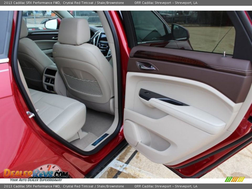 2013 Cadillac SRX Performance FWD Crystal Red Tintcoat / Shale/Brownstone Photo #16