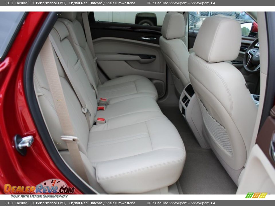 2013 Cadillac SRX Performance FWD Crystal Red Tintcoat / Shale/Brownstone Photo #17