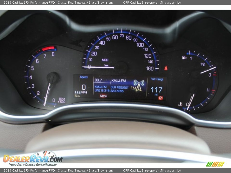 2013 Cadillac SRX Performance FWD Crystal Red Tintcoat / Shale/Brownstone Photo #19