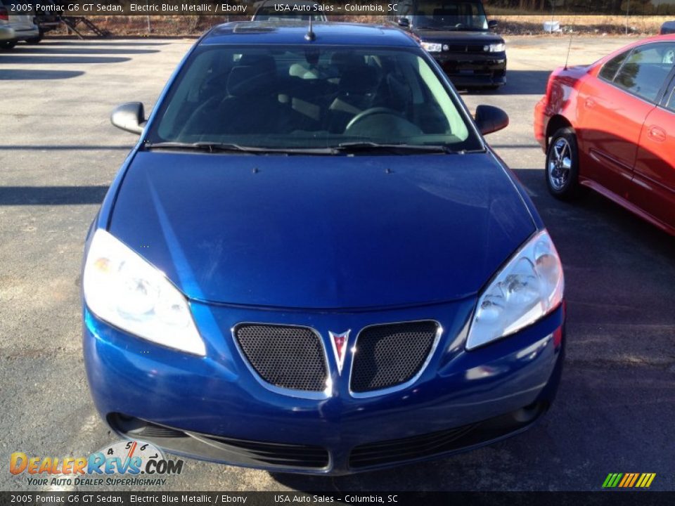 2005 Pontiac G6 GT Sedan Electric Blue Metallic / Ebony Photo #1