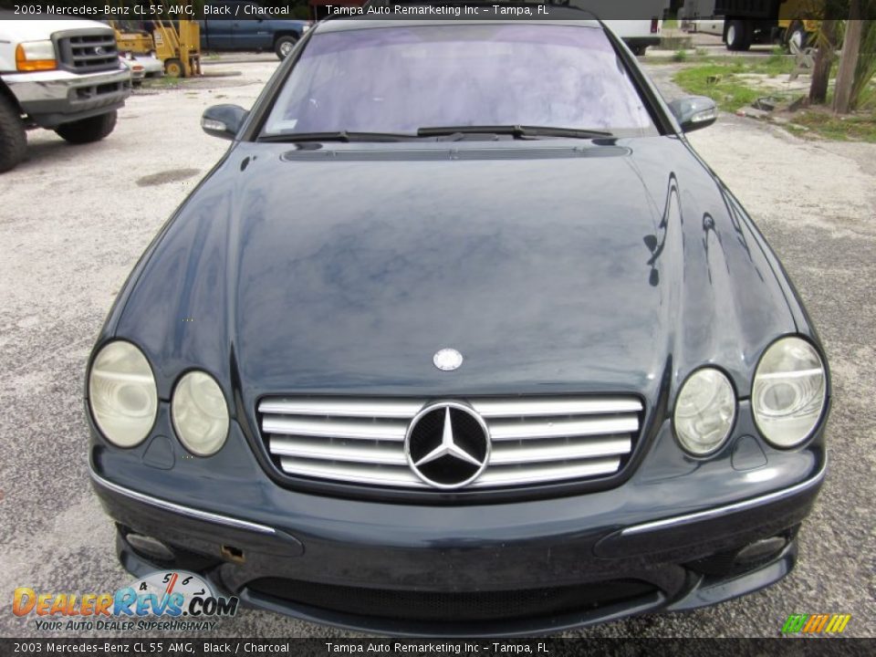 2003 Mercedes-Benz CL 55 AMG Black / Charcoal Photo #1
