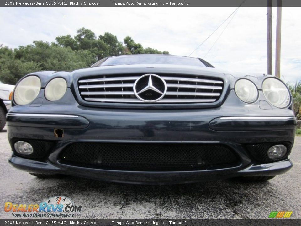 2003 Mercedes-Benz CL 55 AMG Black / Charcoal Photo #2