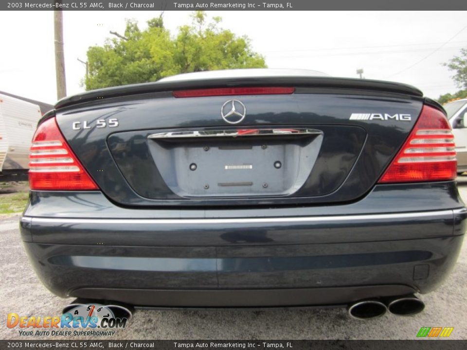2003 Mercedes-Benz CL 55 AMG Black / Charcoal Photo #14