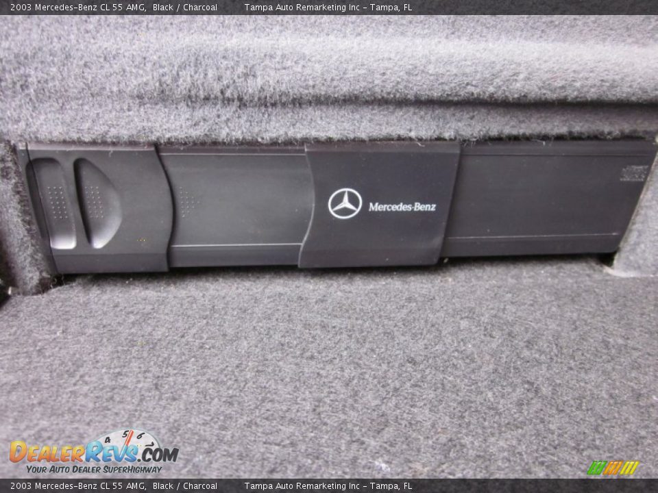 2003 Mercedes-Benz CL 55 AMG Black / Charcoal Photo #19