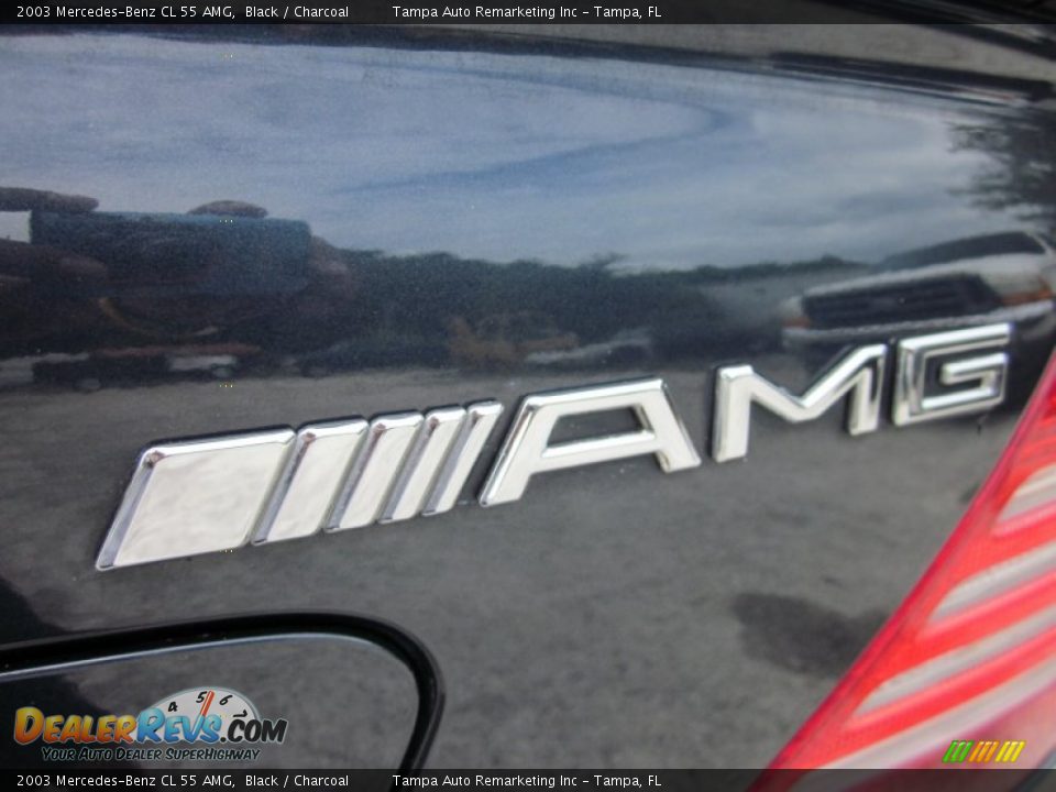 2003 Mercedes-Benz CL 55 AMG Black / Charcoal Photo #22