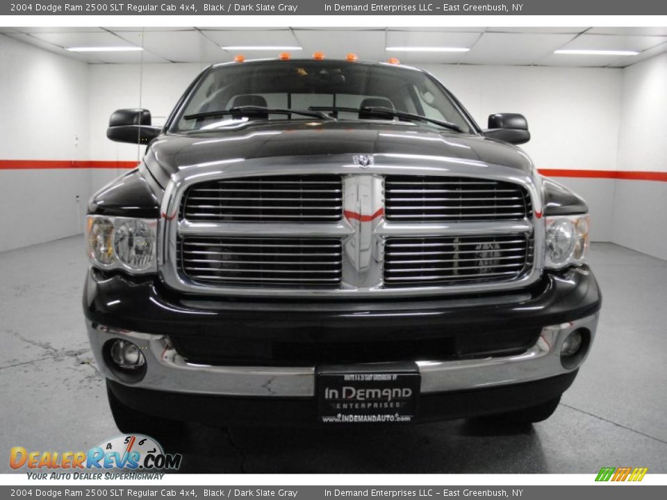 2004 Dodge Ram 2500 SLT Regular Cab 4x4 Black / Dark Slate Gray Photo #2