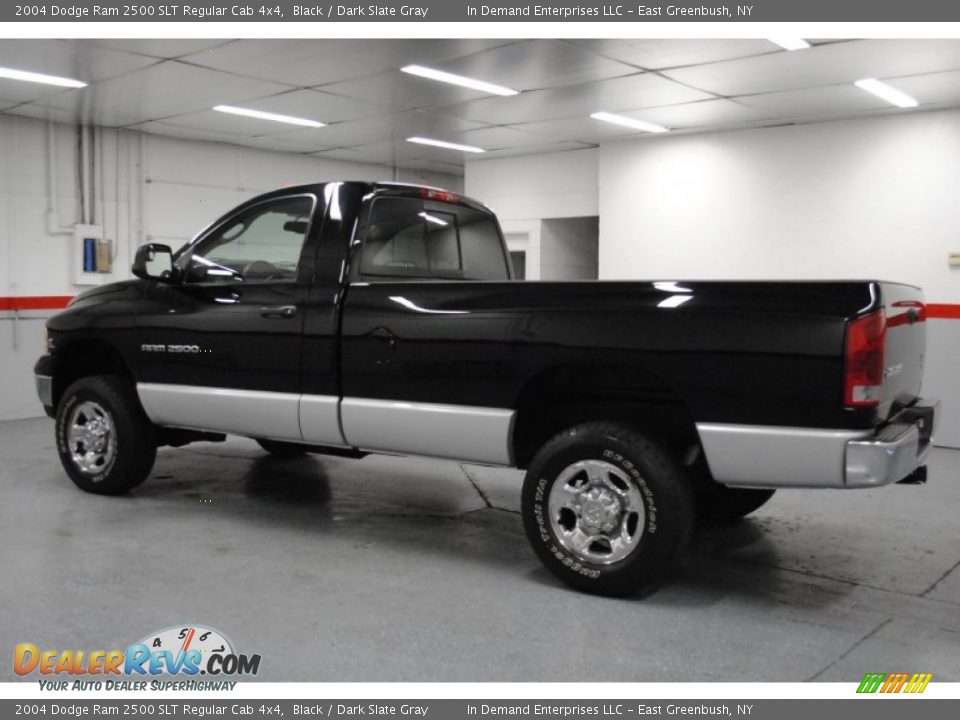 2004 Dodge Ram 2500 SLT Regular Cab 4x4 Black / Dark Slate Gray Photo #16