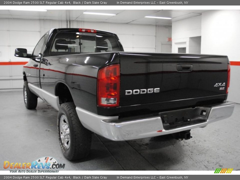 2004 Dodge Ram 2500 SLT Regular Cab 4x4 Black / Dark Slate Gray Photo #18