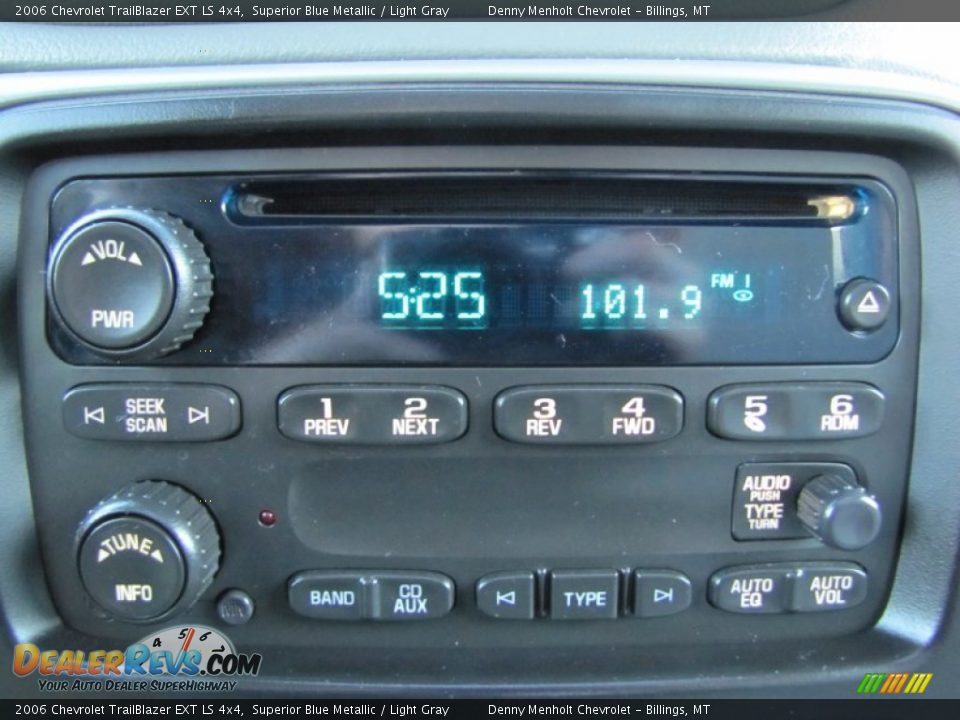 2006 Chevrolet TrailBlazer EXT LS 4x4 Superior Blue Metallic / Light Gray Photo #20