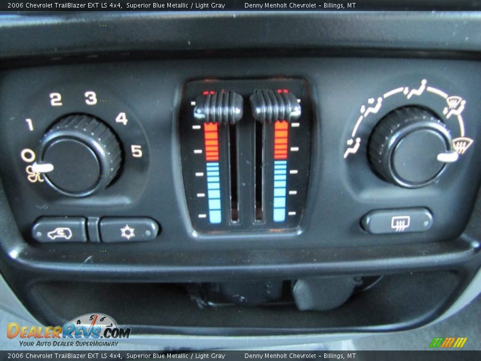 2006 Chevrolet TrailBlazer EXT LS 4x4 Superior Blue Metallic / Light Gray Photo #21