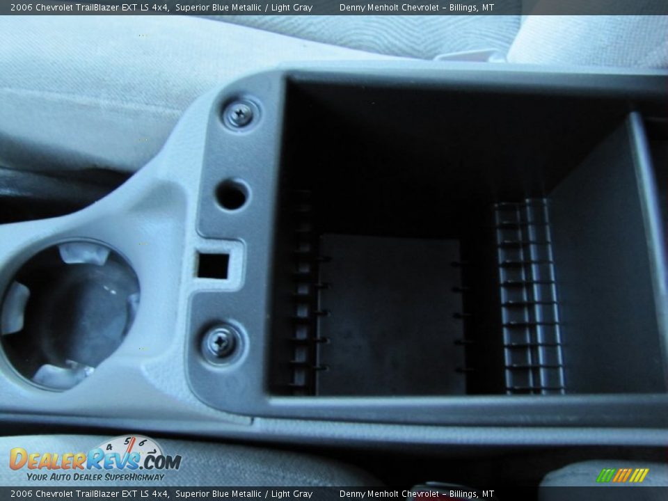 2006 Chevrolet TrailBlazer EXT LS 4x4 Superior Blue Metallic / Light Gray Photo #23