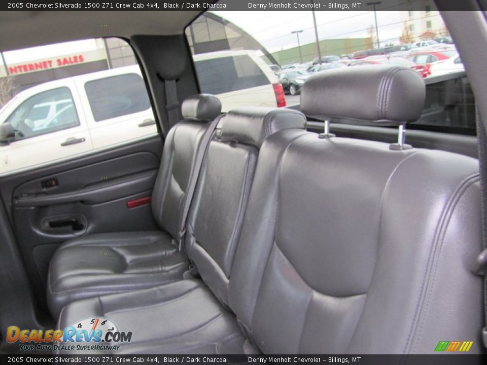 2005 Chevrolet Silverado 1500 Z71 Crew Cab 4x4 Black / Dark Charcoal Photo #10