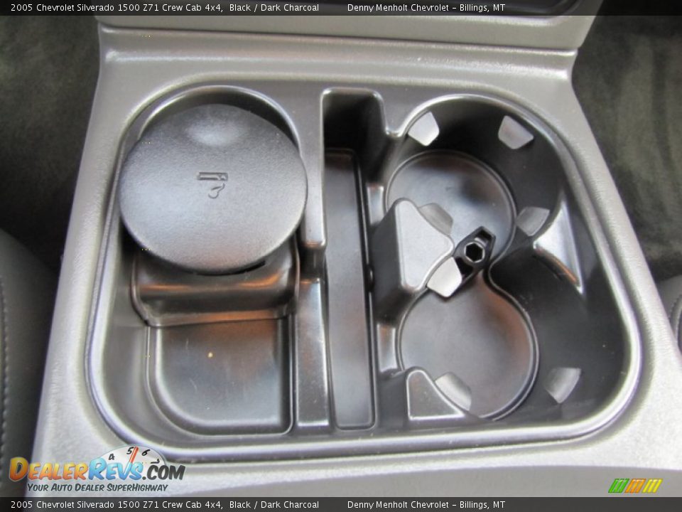 2005 Chevrolet Silverado 1500 Z71 Crew Cab 4x4 Black / Dark Charcoal Photo #26