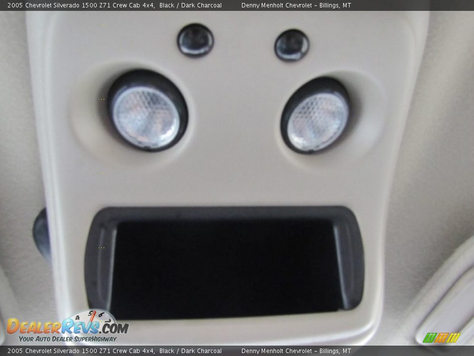 2005 Chevrolet Silverado 1500 Z71 Crew Cab 4x4 Black / Dark Charcoal Photo #28