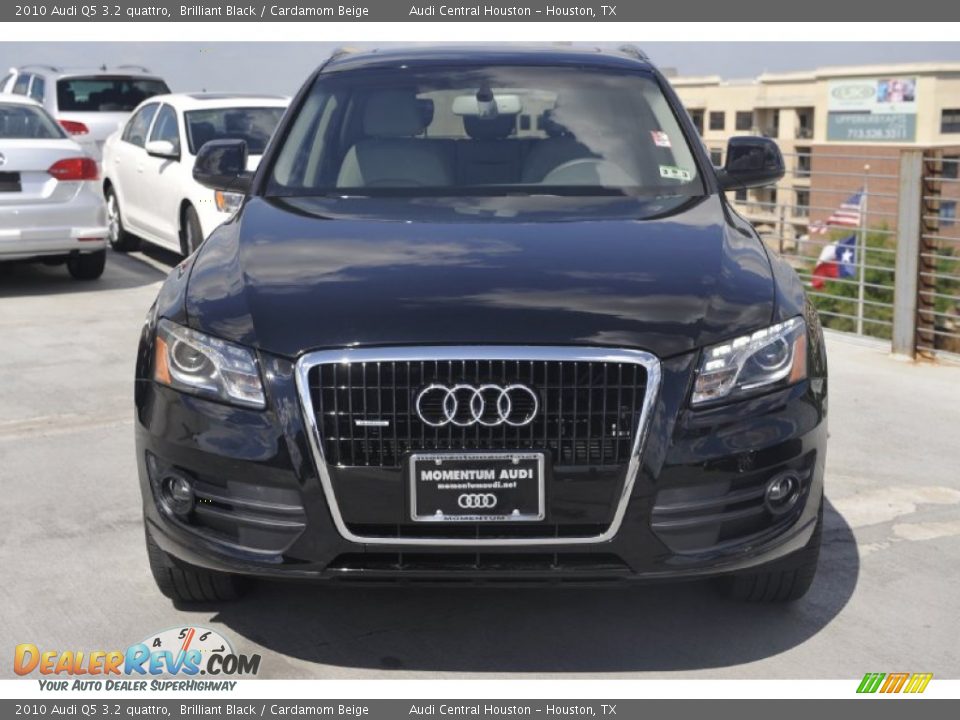 2010 Audi Q5 3.2 quattro Brilliant Black / Cardamom Beige Photo #2