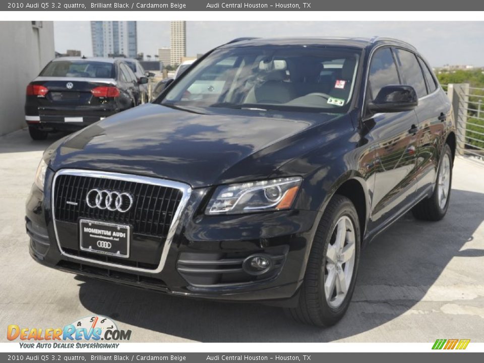 2010 Audi Q5 3.2 quattro Brilliant Black / Cardamom Beige Photo #3