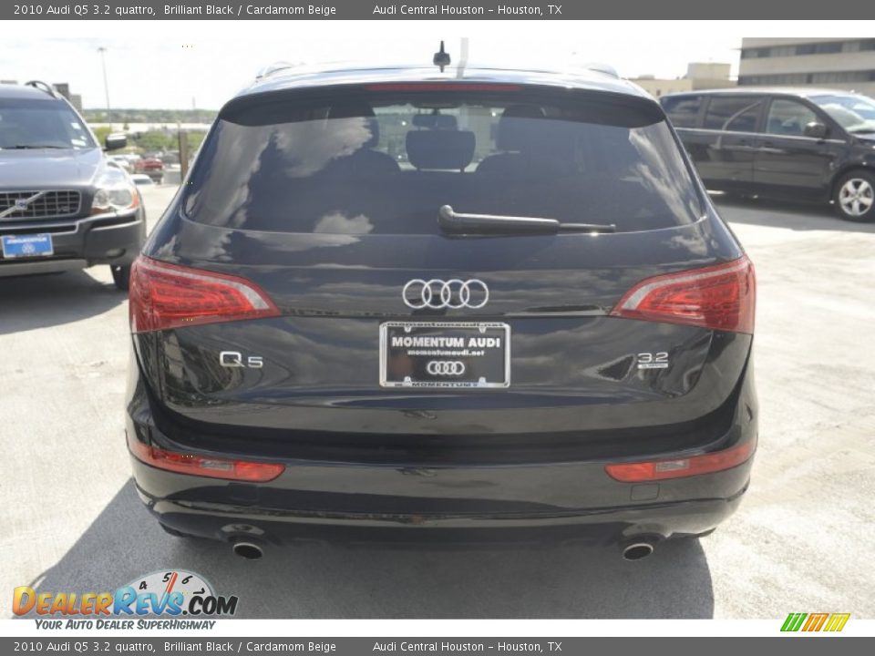 2010 Audi Q5 3.2 quattro Brilliant Black / Cardamom Beige Photo #6