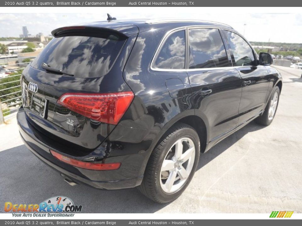 2010 Audi Q5 3.2 quattro Brilliant Black / Cardamom Beige Photo #7