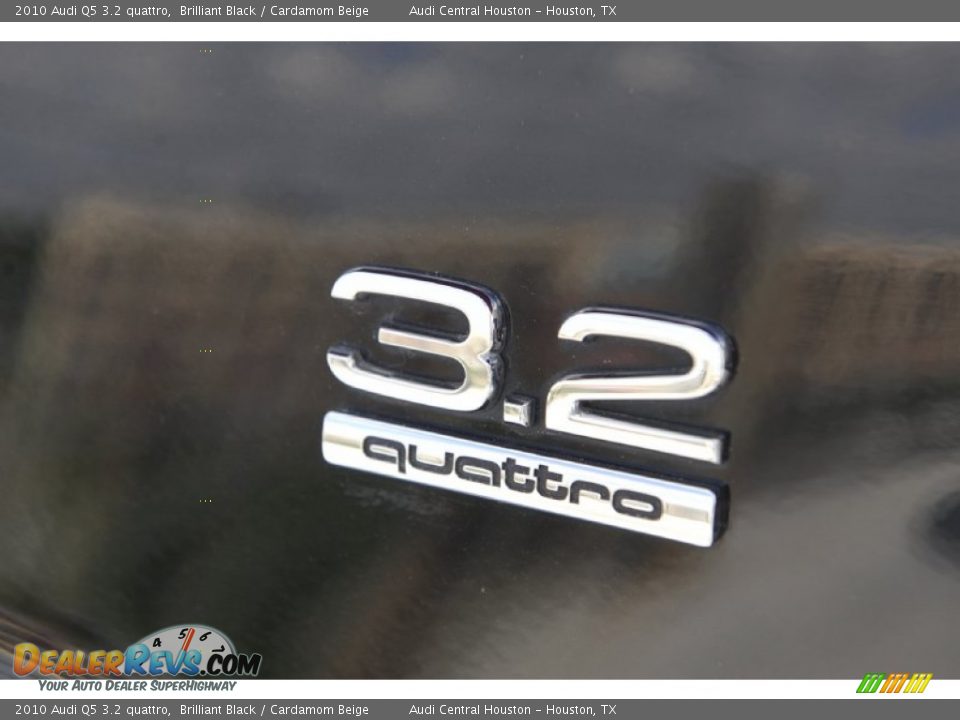 2010 Audi Q5 3.2 quattro Brilliant Black / Cardamom Beige Photo #8